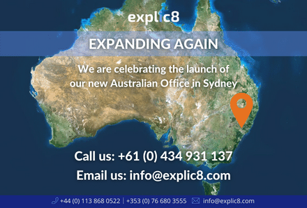 Image showing the location of the new Explic8 office in Sydney, Australia.